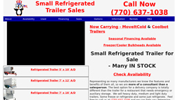 Small Refrigerated Trailer Sales