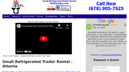 Small Refrigerated Trailer Rental