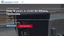 3 Tier Heating and Cooling