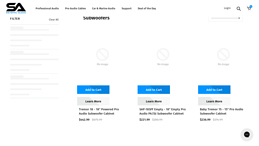 Subwoofer Packages